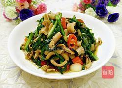 韭菜炒鸭肠的做法图解15