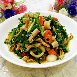韭菜炒鸭肠的做法[图]