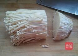 培根金针菇卷的做法图解1