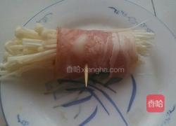 培根金针菇卷的做法图解4