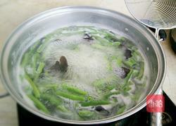 豆角木耳炒肉丝的做法图解5
