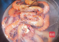 白灼九节虾的做法图解5