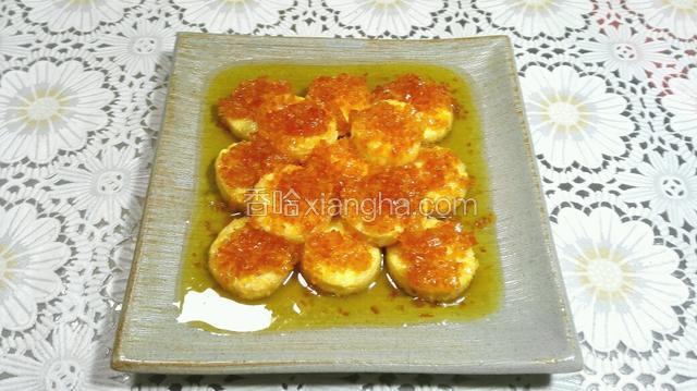 橙汁玉豆腐