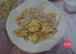 金针菇虾皮鸡蛋饼的做法图解6