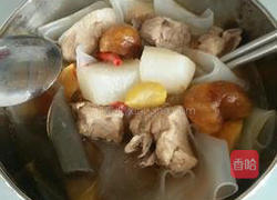 胡萝卜板栗排骨的做法图解15