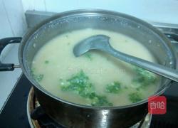 猪血大米粥的做法图解6