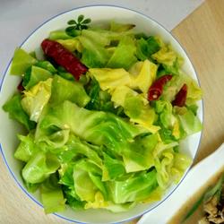 炒包菜的做法[图]