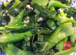 蒜蓉白菜（油淋白菜）的做法图解6