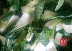 平菇油菜的做法图解1