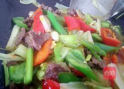 葱香牛肉的做法图解7