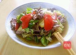 葱香牛肉的做法图解9