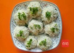 珍珠豆腐蒸肉的做法图解6