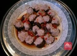 香菇酿肉的做法图解4