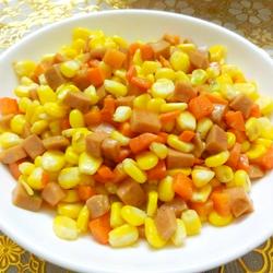 火腿肠玉米粒的做法[图]