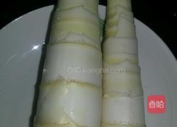 腊肉炒竹笋的做法图解1