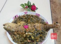 黄鱼烧咸菜的做法图解7