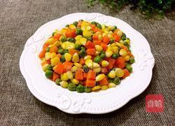 素炒三丁的做法图解9