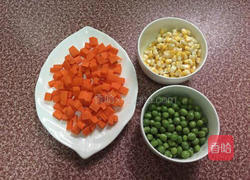 素炒三丁的做法图解2