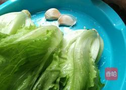 素炒生菜的做法图解1