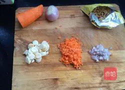 Beef Floss Vegetable Pancake Recipe Illustration 2