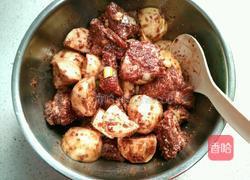 香芋粉蒸排骨的做法图解6