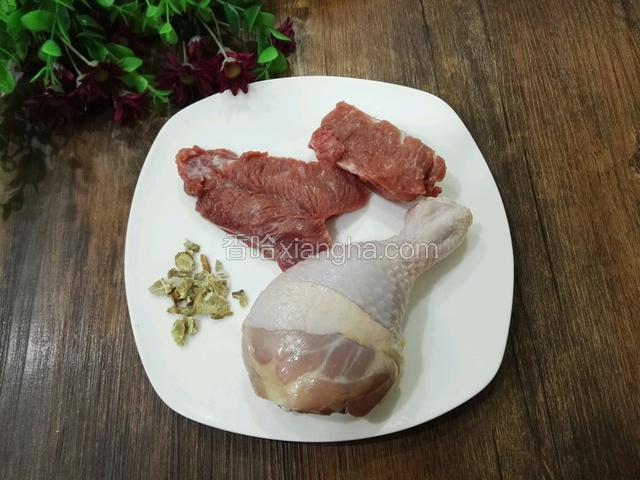 准备材料。