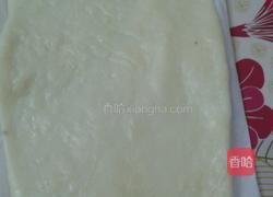 红豆沙椰蓉糯米卷的做法图解3