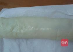 红豆沙椰蓉糯米卷的做法图解5