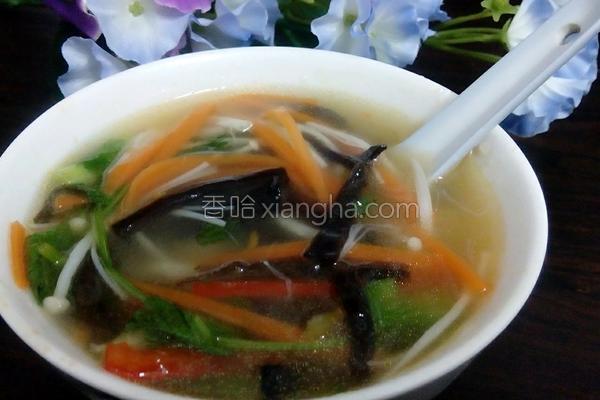 酸辣汤（开胃汤）