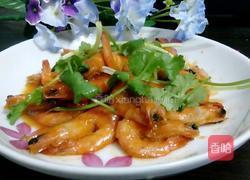 茄汁开背虾的做法图解9