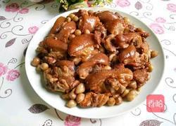花生焖猪手的做法图解12