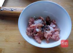 咸甜肉末豌豆(母亲版)的做法图解4