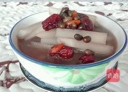 红枣白萝卜黑豆汤的做法图解11