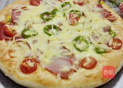 番茄培根披萨的做法图解10