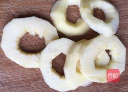 甜甜苹果圈的做法图解3