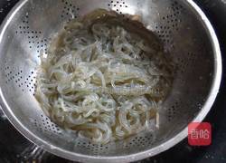 蒜苗拌粉条的做法图解3