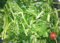 菠菜豆腐菜的做法图解2