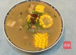 玉米连藕排骨汤的做法图解8