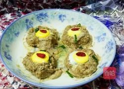 太阳蛋蒸肉丸的做法图解6