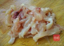 黑米卷饼-鸡丝豆芽馅的做法图解1