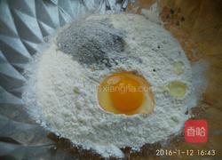 黑米卷饼-鸡丝豆芽馅的做法图解14