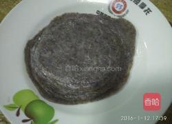 黑米卷饼-鸡丝豆芽馅的做法图解22