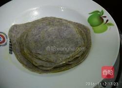 黑米卷饼-鸡丝豆芽馅的做法图解21