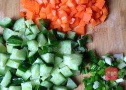 虾仁炒饭的做法图解2