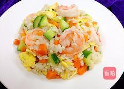 虾仁炒饭的做法图解11