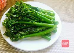 蒜蓉炒芥蓝的做法图解7