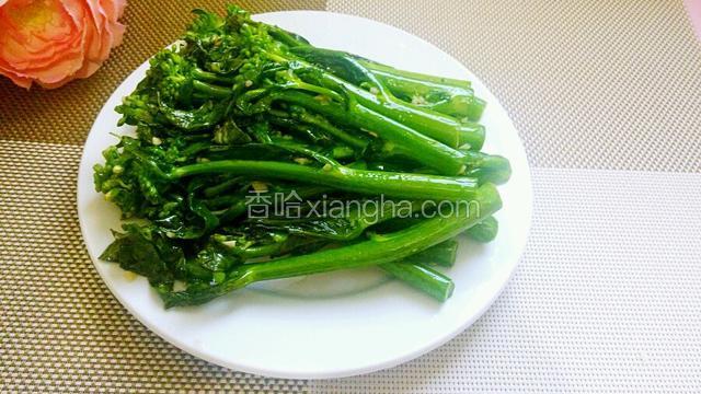 蒜蓉炒芥蓝