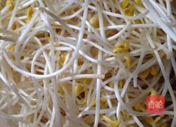 ＃年夜饭＃鸡血豆芽汤的做法图解1