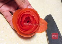 番茄玫瑰花的做法图解7