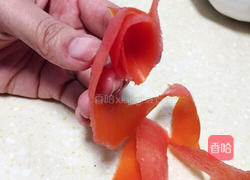 番茄玫瑰花的做法图解5